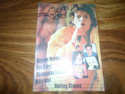Musica Total Magazine 2 Rolling Stones The Cure Morrissey 