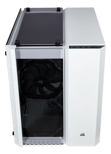 Gabinete Corsair Crystal 280x Rgb Vidrio Templado Icue White