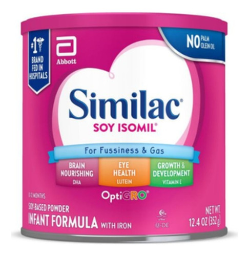 Similac Isomil Sin Lactosa 12.4 Oz Abbott