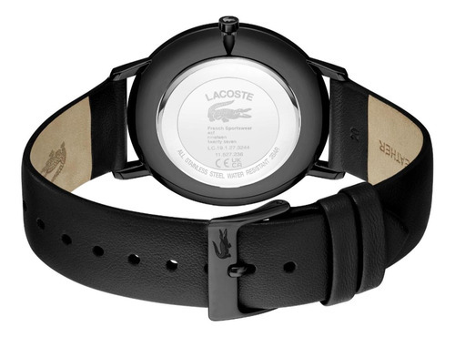 Reloj Lacoste Hombre Piel Fondo Azul 2011213 40 Mm