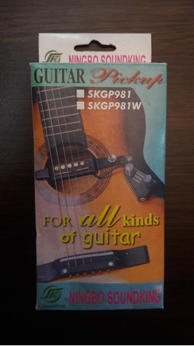 Micrófono Portátil Guitarra Caja Electro Kingdom Music 885