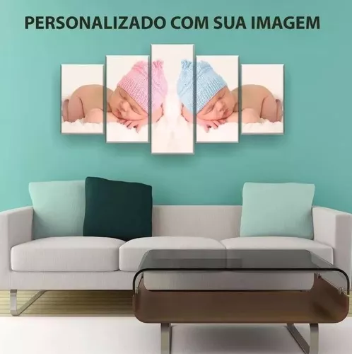 Quadro Personalizado 5 Peças