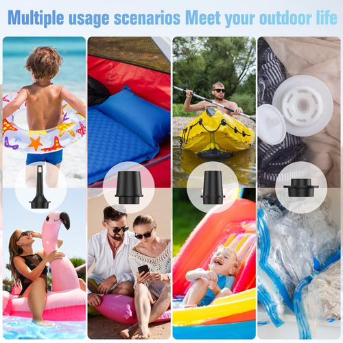 Mochila Extensible De 60 Litros Con Aspirador Con Luces