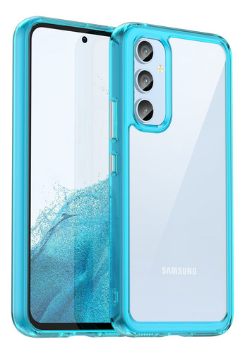 Funda Colorida De Tpu Para Teléfono Samsung Galaxy A06 A16 A36 A56 A55 A35 A25 A15 A05s A05 A14 A54 4g 5g, Funda A Prueba De Golpes