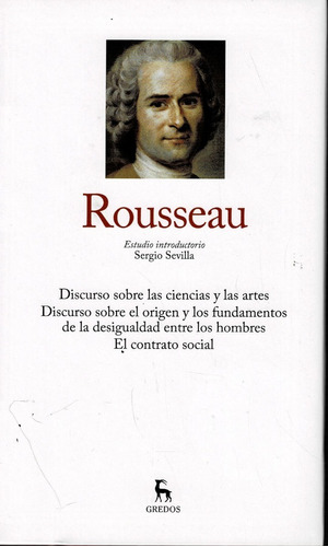 Grandes Pensadores  - Gredos - Rousseau  I - T/d -