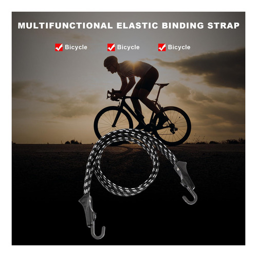 Correa De Bicicleta Elástica De 3pcs 3pcs, Cuerdas De De Con