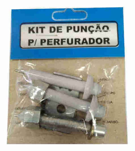 Kit De Reposição Para Perfurador Kpc Com 6 Peças