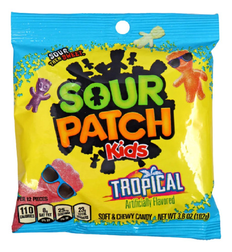 Sour Patch Kids Tropical 102g
