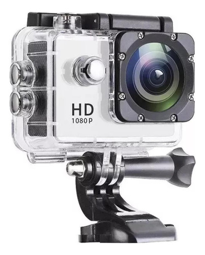 Câmera Esportiva Hd Submersível Hd 1080p De 30 Metros