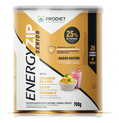 Energyzip Senior Sem Sabor 700g