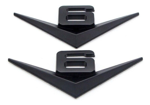 Emblema De Metal Con Motor V6 V6, Emblema V6, Maletero, Puer