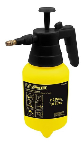 Imagen 4 de 7 de Pulverizador Atomizador 1l Manual A Presión Crossmaster