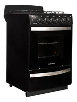 Comprar Cocina Aurora ArgentaLEN.4 color negro con puerta con visor 220V