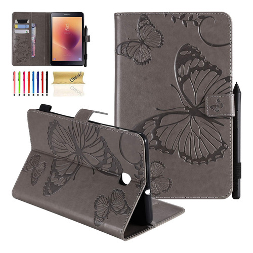 Funda Galaxy Tab A 8.0 2018, Dteck Slim Fit Estuche Con Tipo