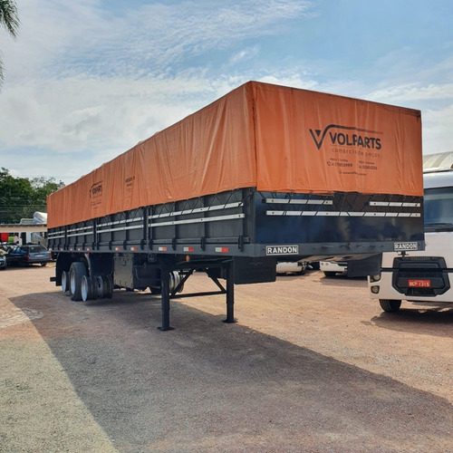 Imagem 3 de 15 de Carreta Randon 12,4m Graneleira 4 Tampas 2008 Pino Container
