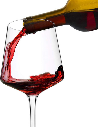 Jyb&xy Juego De 4 Copas De Vino Tinto De Cristal Italiano So