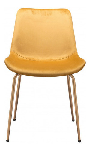 Silla De Comedor Tony Amarillo Këssa Muebles