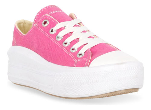 Tenis Sneakers De Piso Dama Fiusha 040-11