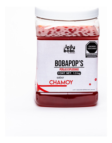 Bobapop´s De Chamoy Jellyboba 1.5kg Perlas Explosiva
