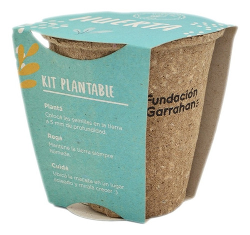 Imagen 4 de 5 de Combo Eco Kit De Siembra Flores Y Huerta Fundación Garrahan