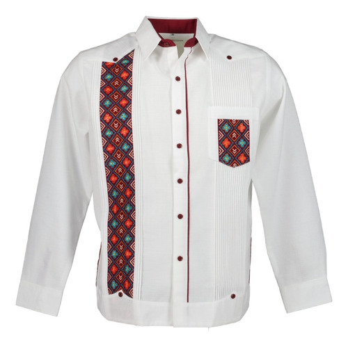 Guayabera De Lino Greca M/l Tallas Extras