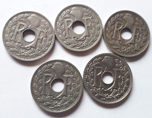 Francia 10 Centimos 1928 Moneda Cuproniquel Centimes Km#866a