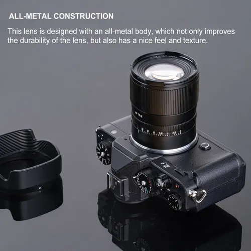 Ttartisan Af 75 Mm F2 Full Frame Para Câmeras Sony E-mount