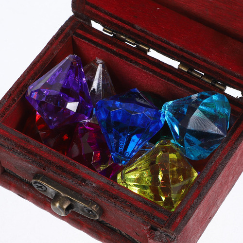 1 Juego De Juguetes Con Gemas Preciosas, Joyas, Manualidades