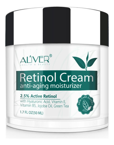 Crema Antiarrugas Hidratante Retinol Y Ácido Hialurónico