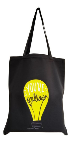 Bolsa Tote Bag Drill Negro