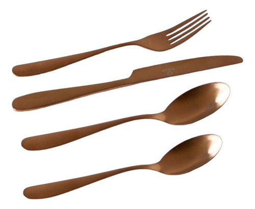 Set Cuchillería Copper 24 Piezas Krons