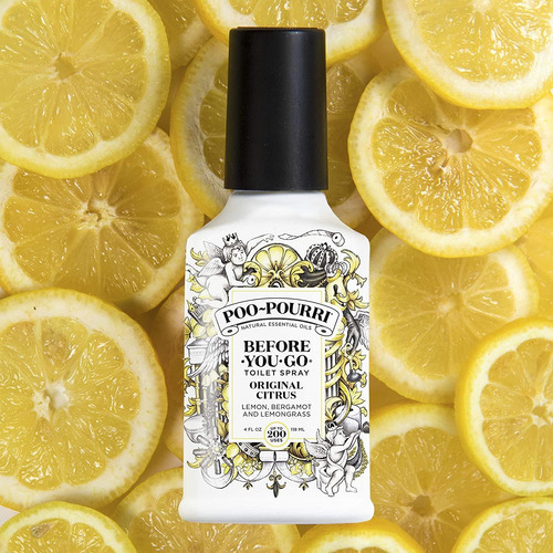 Poo-pourri Spray Para Inodoro Antes De Ir, Cítrico 8 Oz