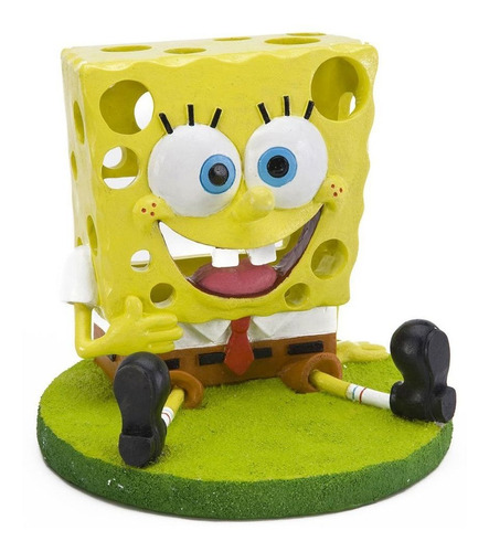 Adorno Para Acuario Penn Plax Bob Esponja 15 Cm