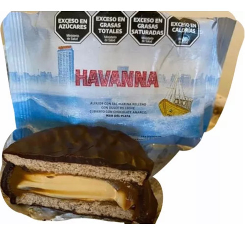 Alfajor Havanna Edicion Mar Del Plata Nuevo Con Sal Marina