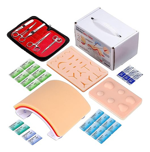 Premium Suturing Skill Trainer Including Diy Incision S...