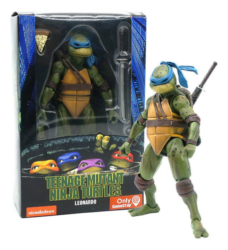 Teenage Mutant Ninja Turtles Leonardo Figura Juguete Modelo 