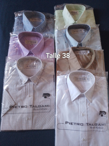 Camisas Vestir Pietro Talgami Talles 38 Y 40( Lote X 11 ) 