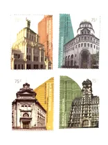 Comprar Filatelia Argentina Arquitectura En Arg. Siglo 20 Mint 4 Val