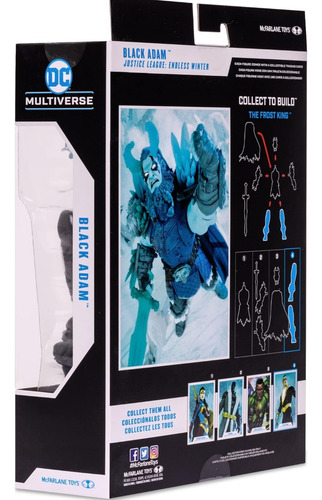 Dc Multiverse Justiciero Endless Figura De Black Adam