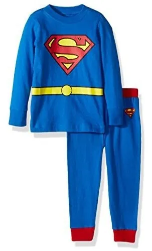 Dc Comics Conjunto De Pijama De Disfraz De Little Superman