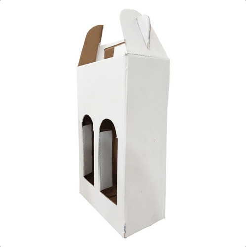 Caixa De Papelão Para 2 Cervejas Artesanais 600ml - 25 Un