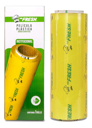 Pelicula Egapack Vitafilm Pvc P/alimentos 30cm/1500 Mr Fresh