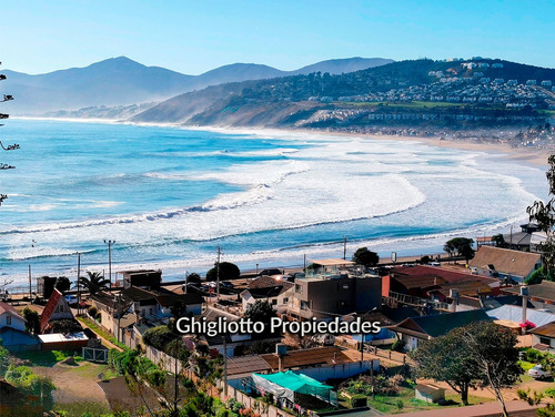 Casa Con Excelente Vista Al Mar ,playa Abanico Maitencillo 