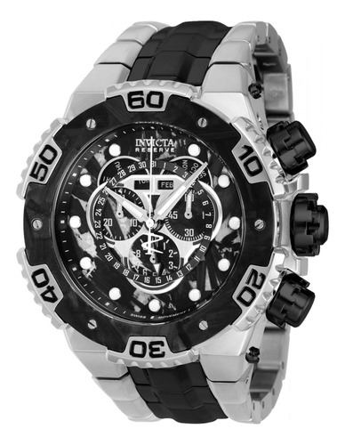 Reloj Invicta 37264 Negro, Acero Hombre