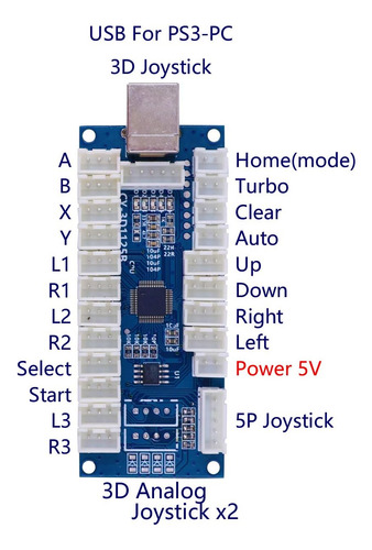 Kit Arcade Game Stick Diy Button Led Cherry Mx Controller