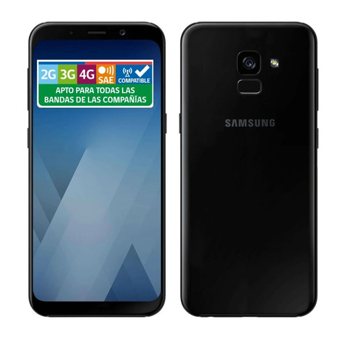 Samsung Galaxy A8 Dual 64gb Rom Y 4gb Ram + Lamina Curva 3d