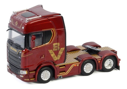 Miniatura Caminhão New Scania S730 - 2021 V8 Wsi = Arpra.