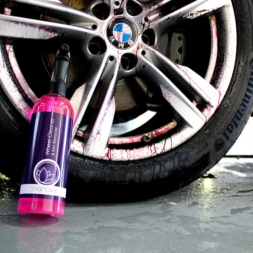 Nanolex Wheel Cleaner Iron Remover Descontamina Ferrico 750m