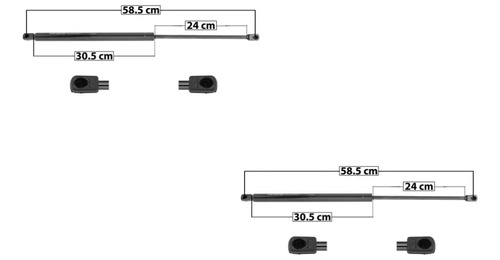 Par Amortiguadores 5ta Pta Nissan Pathfinder 1987 - 1995