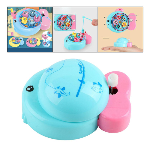 Reloj De Juego De Pesca Portátil, Juguete Para Niñas Y